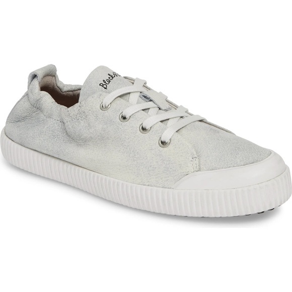 Blackstone Shoes - BLACKSTONE RL78 Leather White Metallic Low Sneaker